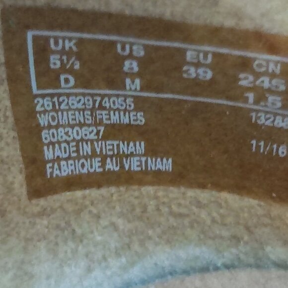 Clarks Collection soft cushion sandals women's size 8 leather 2 tone brown - Picture 13 of 16